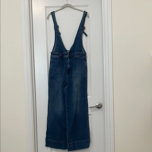 GUC! Free People Denim Overalls, Size 10 - Picture 5 of 9